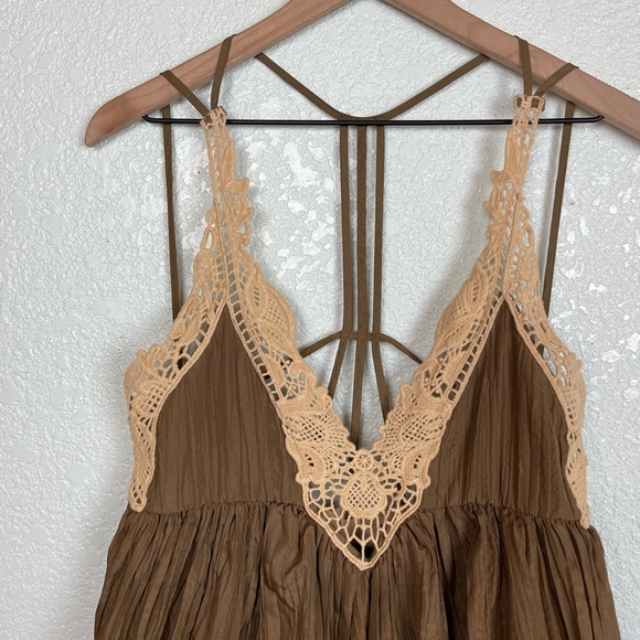 Free People Breathless Mini Slip Dress in Martini Small - Picture 5 of 7